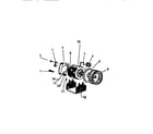 White-Westinghouse DG600JXF1 motor diagram