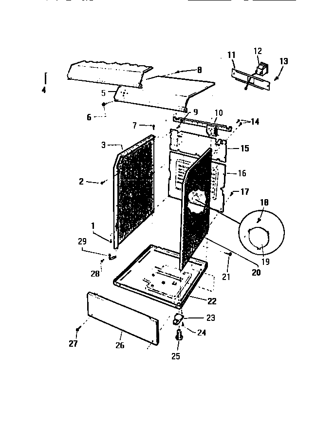 Top panel & body