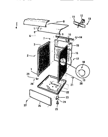 Top panel & body