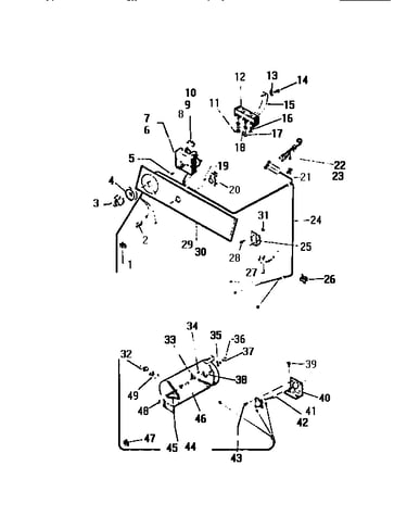 Controls & heater housing