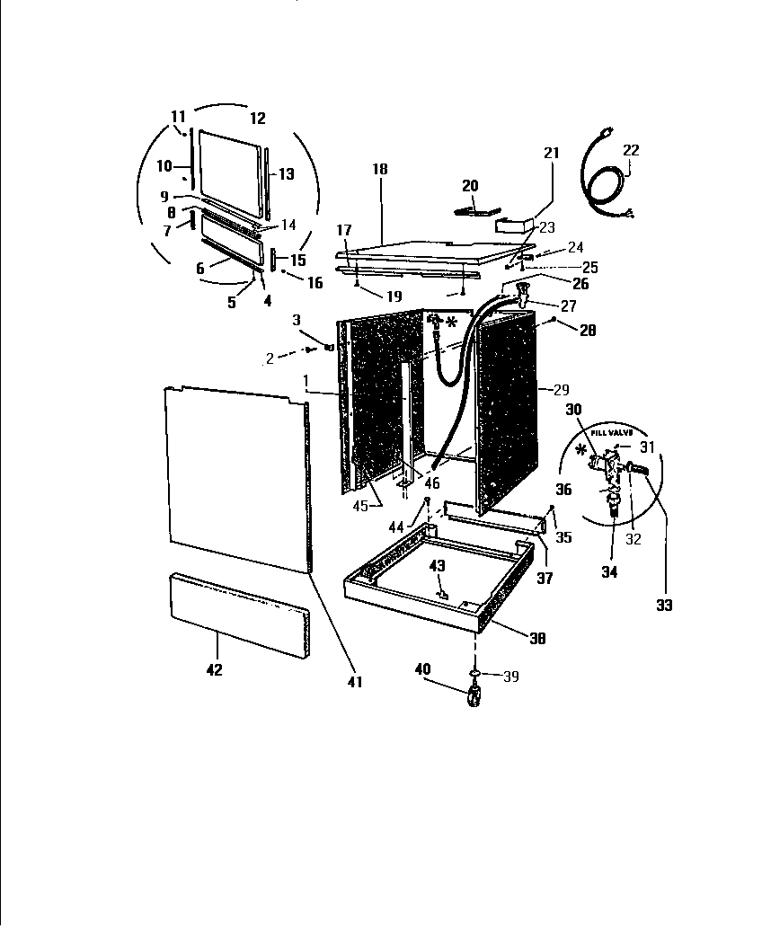 WRAPPER, TOP, VALVE & BASE