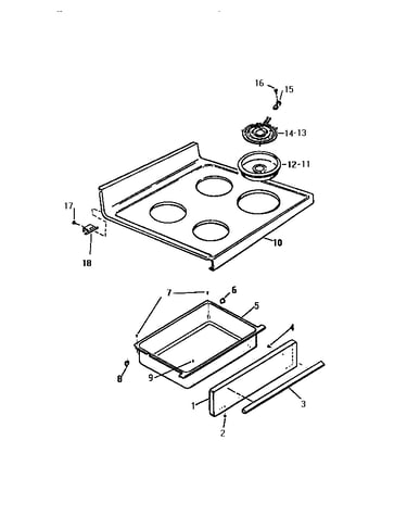 Top, drawer