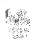 Evaporator, fan assy.
