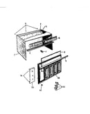 Cabinet, front, wrapper
