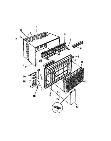 Cabinet, front, wrapper
