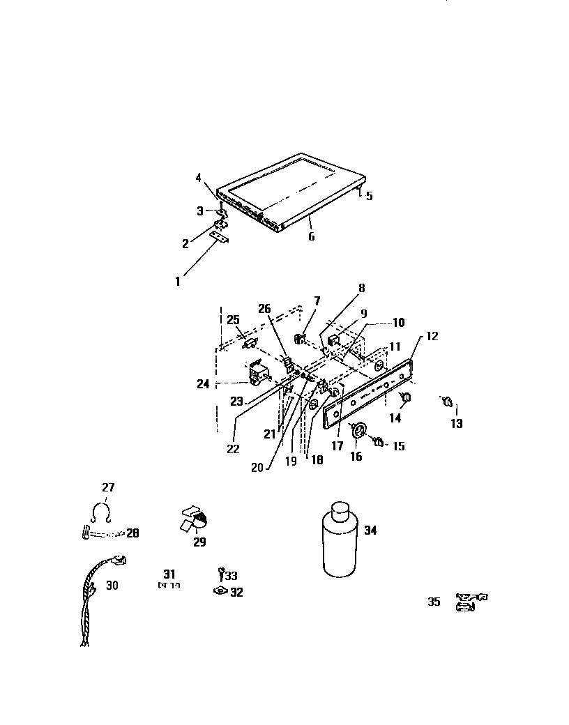 CONSOLE, CONTROLS, TOP PANEL, MISCELLANEOUS