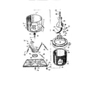 Kelvinator AWC340A1D tubs diagram