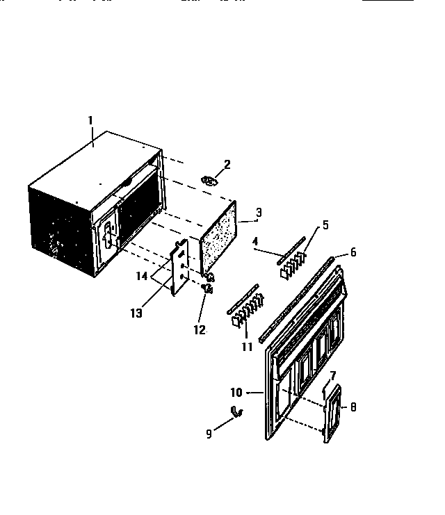 Cabinet, front, wrapper