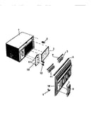 Cabinet, front, wrapper