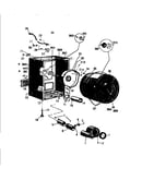 Cabinet, drum, heater housing