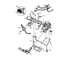White-Westinghouse DG500JXF1 gas valve burner assembly, sensor diagram
