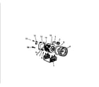 White-Westinghouse DG400JXV1 motor diagram