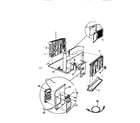 White-Westinghouse AL099J1A1 air handling parts diagram