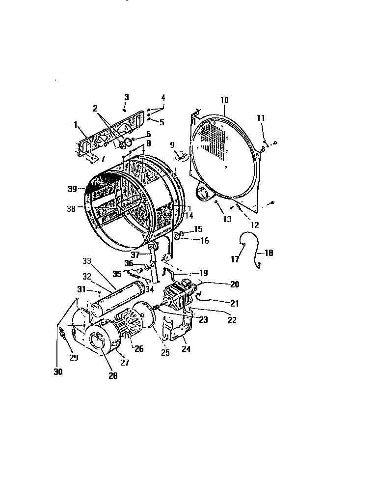 Drum, motor