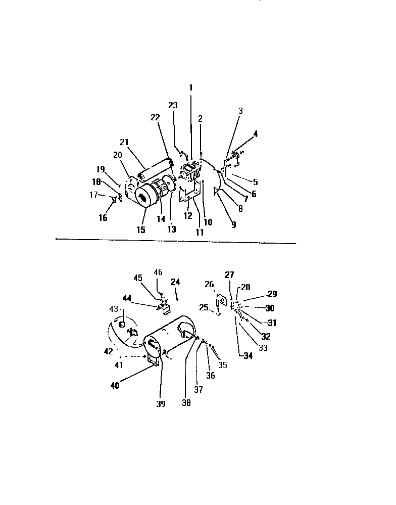 BLOWER & HEATER HOUSING COMPONENTS