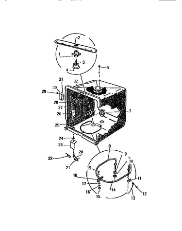 Inner tub components