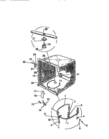 Inner tub components