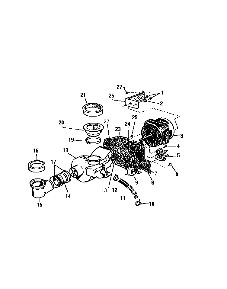 Pump, motor, & components