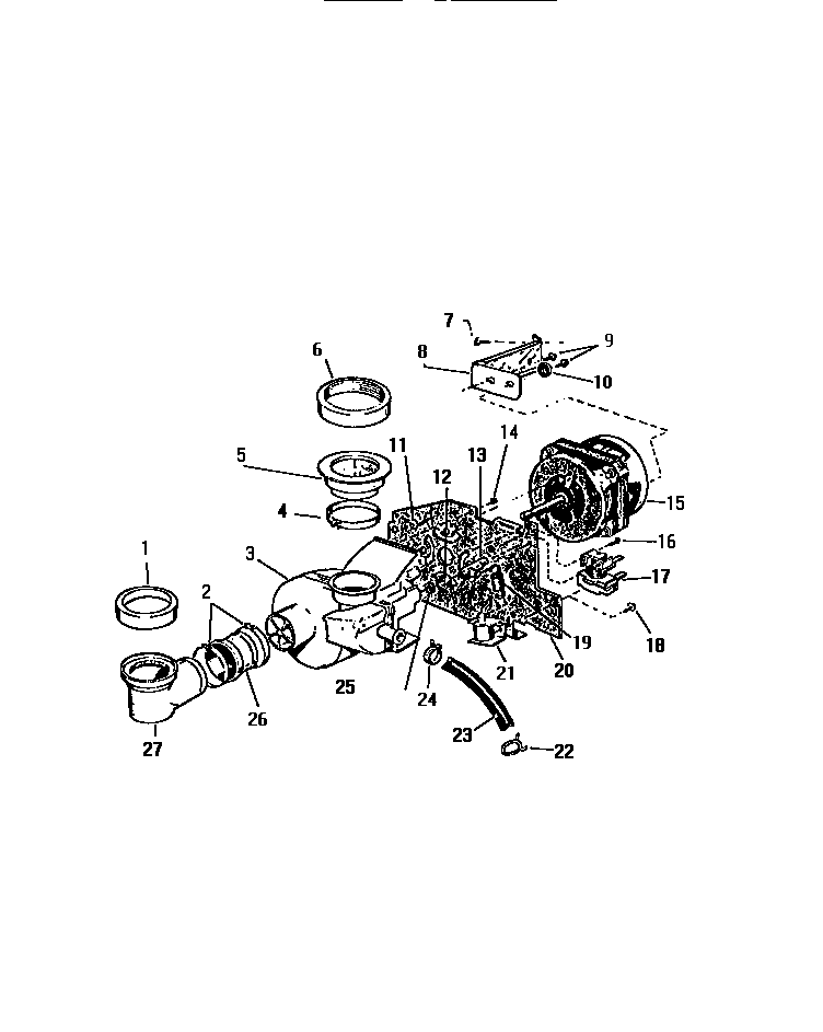 Pump, motor & components