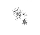 Kelvinator REP305CF1 oven cavity diagram