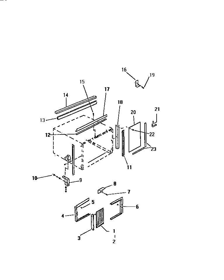 Window mounting parts