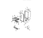Kelvinator UFS160DM1 cabinet diagram