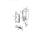 Kelvinator UFP160DMOW cabinet diagram