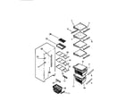 Kelvinator FMW240AN5D shelving diagram