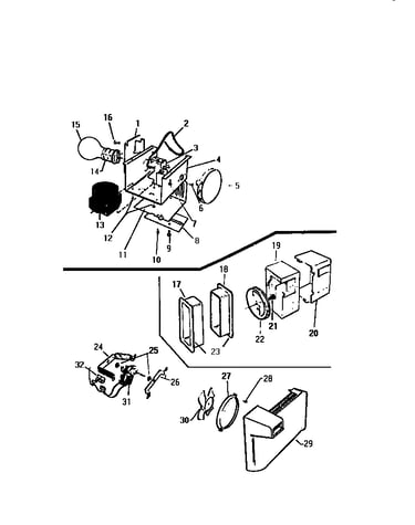 Controls & fan