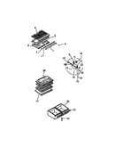 Shelves, controls, divider, mullion