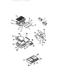 Shelves, controls, divider, mullion