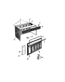 Cabinet, front, wrapper