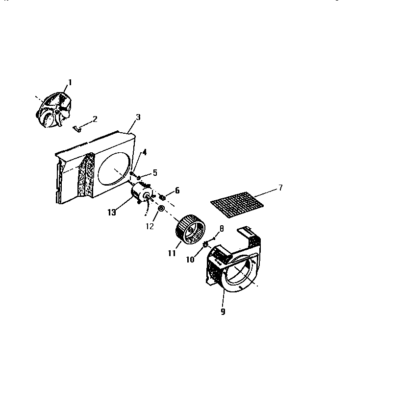 Air handling parts
