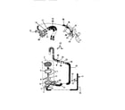 Kelvinator AW501A0T pump, hoses diagram