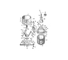 Kelvinator AWL230S3W tubs, base diagram