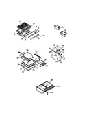 Shelves, controls, divider, mullion