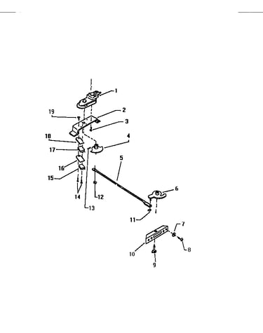 Door latch assy.