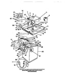 Cabinet, top, lid, water valve