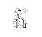 Frigidaire WISCW2 pump, hoses, water valve diagram