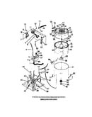 Washer tubs, subtop, water valve, snubber