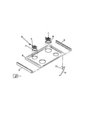 Surface units, cooktop