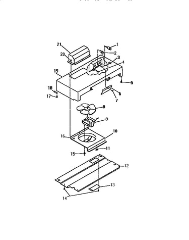 Vent hood ducted & ductless assembly