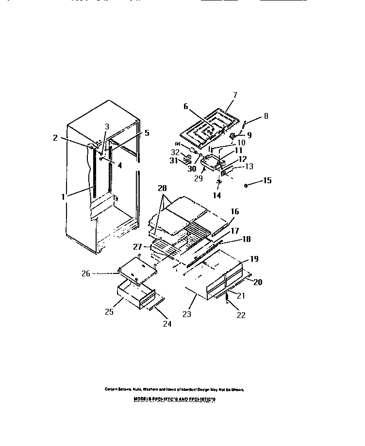 INTERIOR FOOD COMPARTMENT