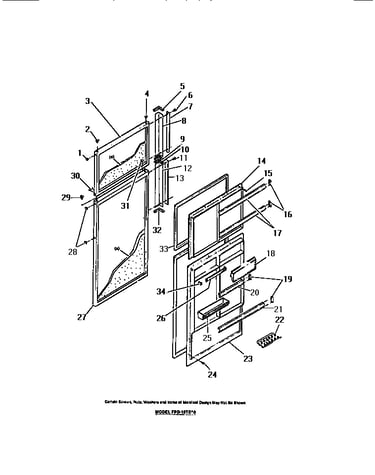 Food and freezer doors
