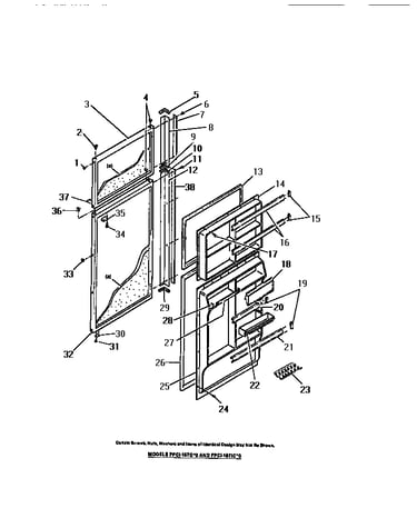 Food and freezer doors