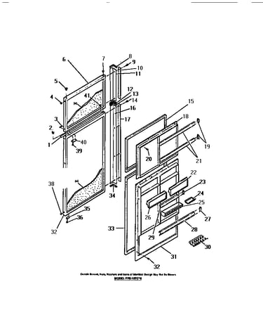 Food and freezer doors