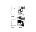 Frigidaire FPE16TCA0 unit-interior/exterior view diagram