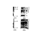 Frigidaire FPE16TCF0 unit-interior/exterior view diagram