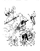 Motor, pump assembly