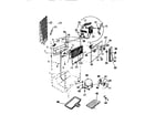 White-Westinghouse RT211ZCF0 cooling system diagram